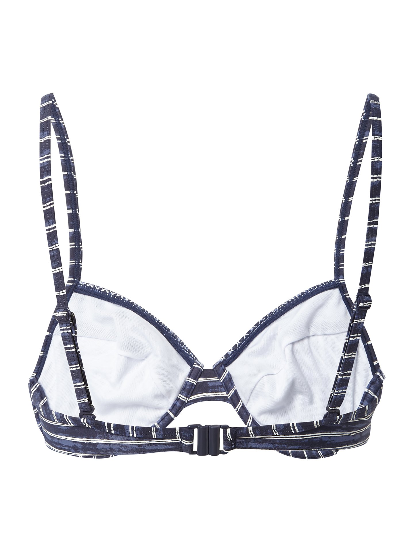 Esprit Bikini Oberteil Mit Allover Muster Dunkelblau Online Kaufen