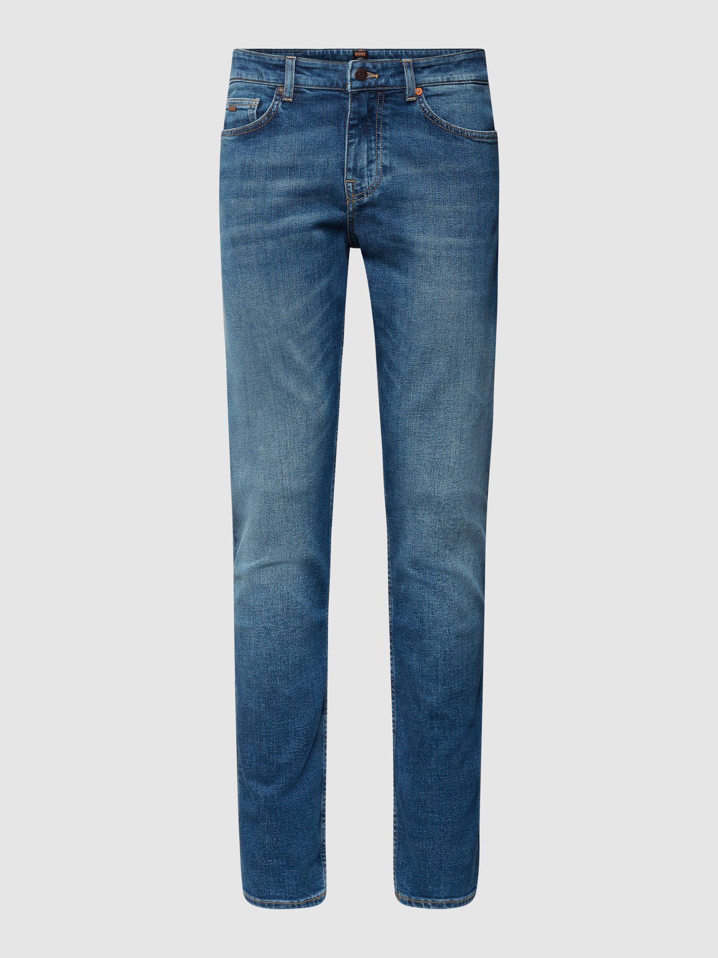 Boss Orange Slim Fit Jeans Mit Stretch Anteil Modell Delaware Blau