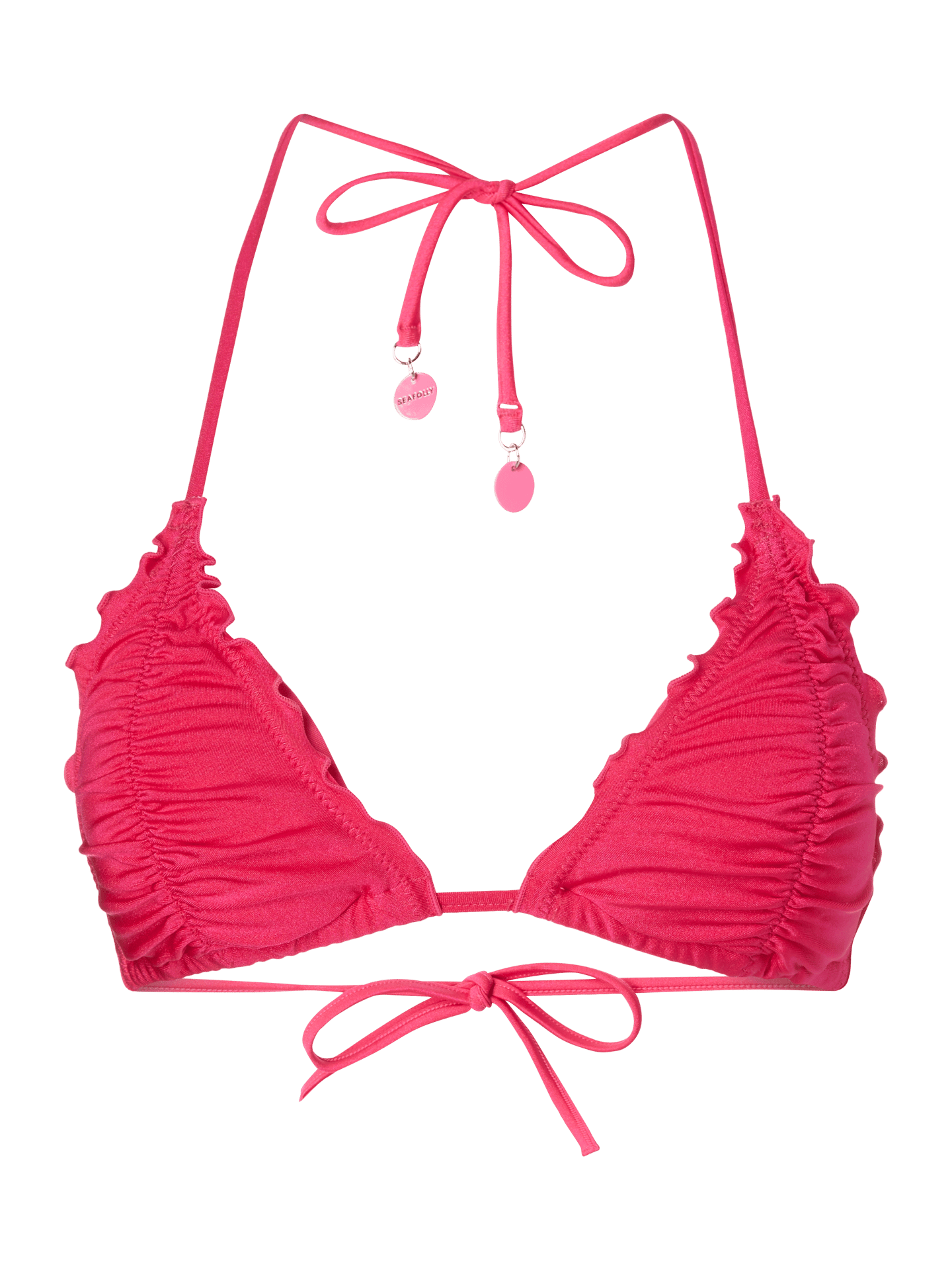 Seafolly Bikini Oberteil In Triangel Form Pink Online Kaufen