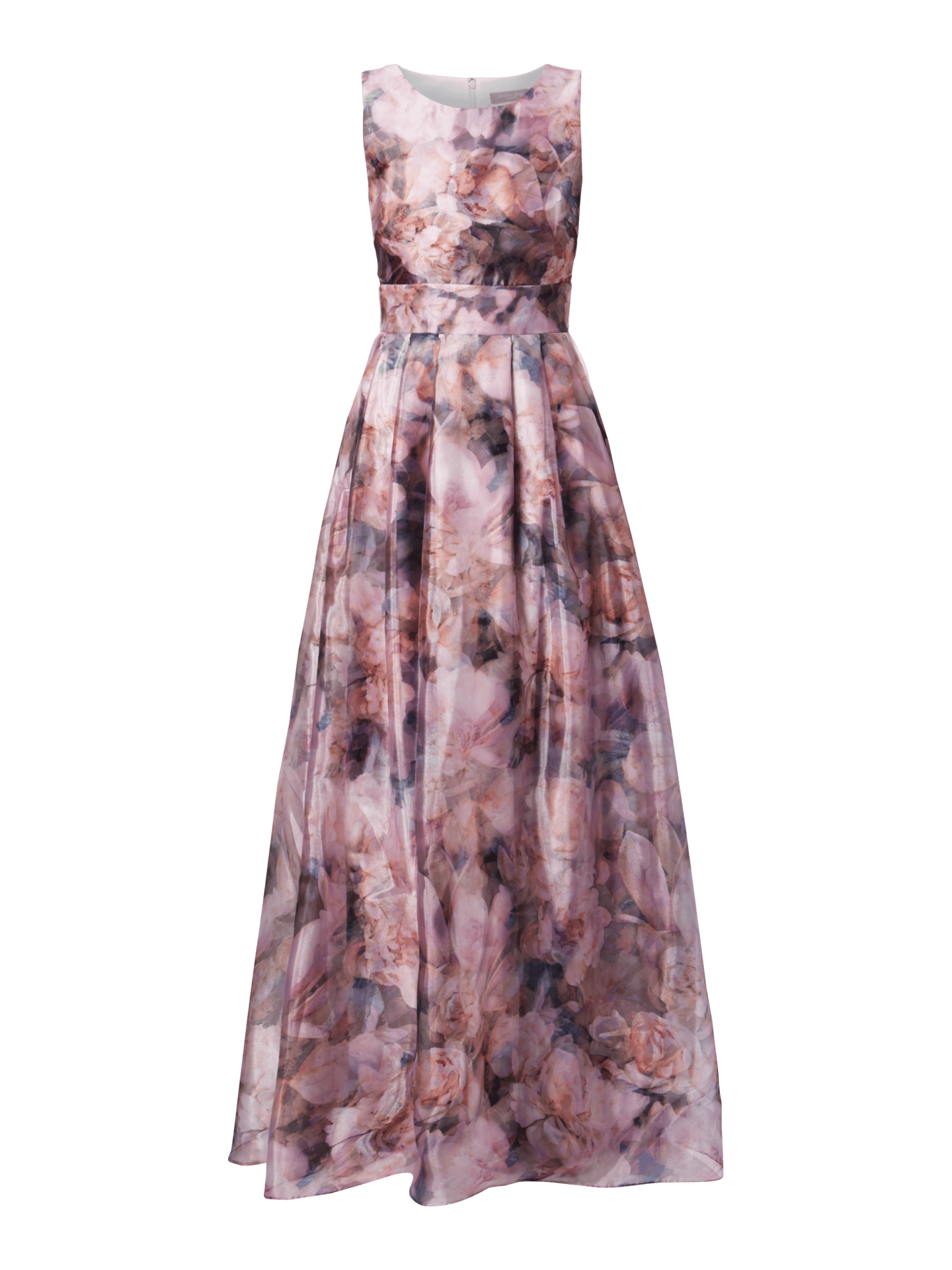 Christian Berg Cocktail Abendkleid Mit Floralem Muster Pflaume Online