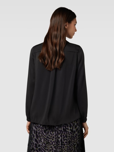 Marc Cain Blouse Met Platte Kraag In Zwart Online Kopen P C