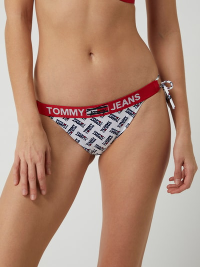 Kup Online Tommy Hilfiger Figi Bikini Ze Wzorem Z Logo Bia Y