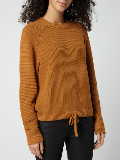 Jake S Casual Pullover Mit Raglan Rmeln Camel Online Kaufen