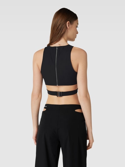 Calvin Klein Jeans Crop Top Mit Cut Out Black Online Kaufen