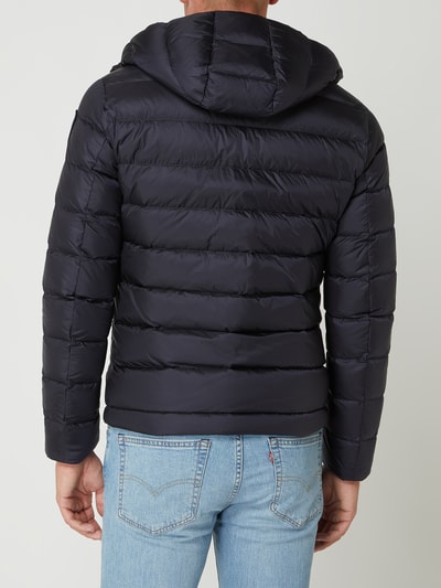 Blauer Usa Daunenjacke Mit Kapuze Marine Online Kaufen