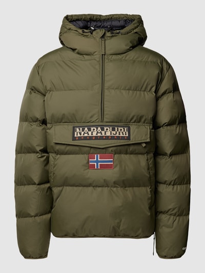 Napapijri Steppjacke Mit Kapuze Oliv Online Kaufen