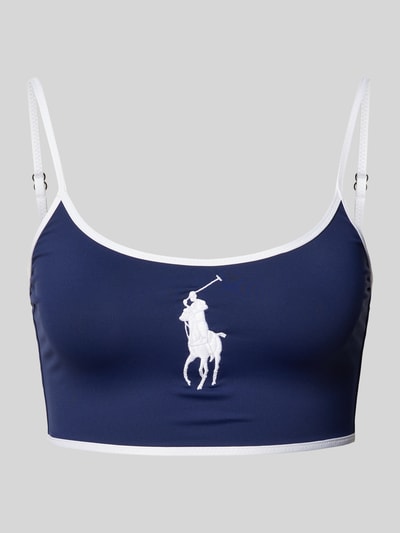 Polo Ralph Lauren Bikini Oberteil Mit Logo Stitching Modell Cami