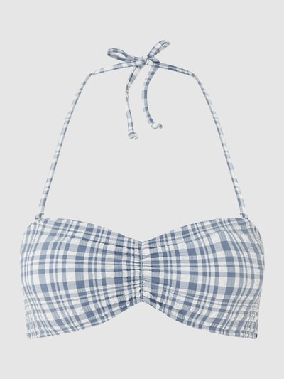 Becksöndergaard Bikini Oberteil in Bandeau Form Modell Eli bleu