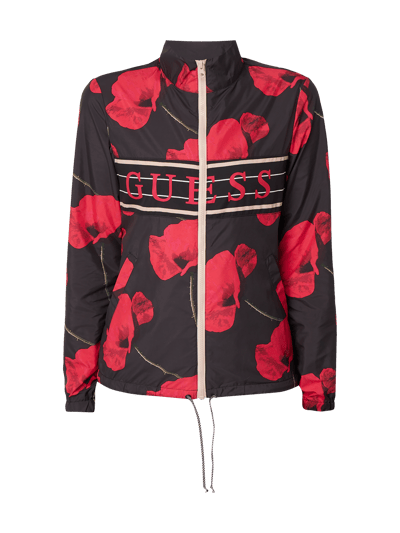 Guess Jacke Mit Floralem Muster Black Online Kaufen