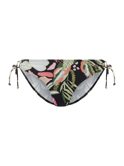 S Oliver Red Label Bikini Slip Mit Seitlicher Schn Rung Black Online