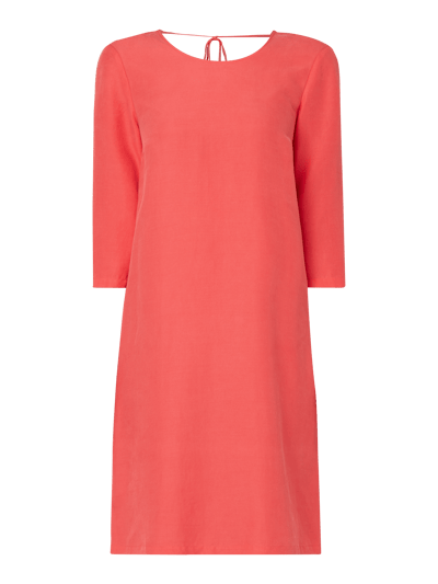 Jake S Casual Kleid Mit Dreiviertel Rmeln Hellrot Online Kaufen