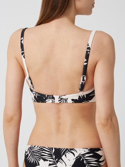 Seafolly Bikini Oberteil Mit Allover Muster Black Online Kaufen