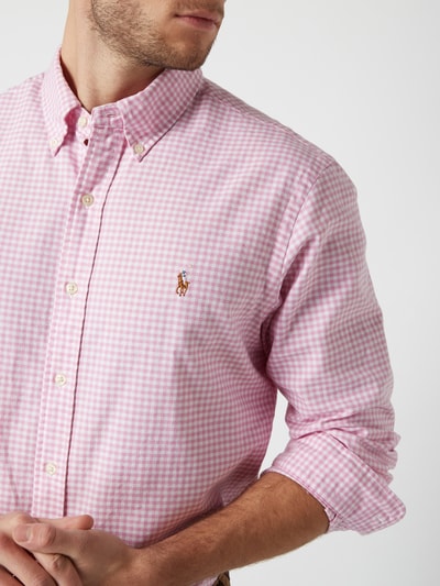 Polo Ralph Lauren Slim Fit Freizeithemd Mit Vichy Karo Rosa Online Kaufen