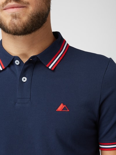 REVIEW Poloshirt aus Piqué marineblau online kaufen