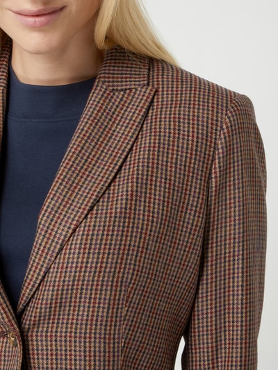 Gant Blazer Mit Glencheck Muster Sand Online Kaufen