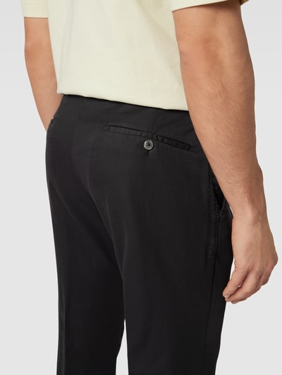 Hiltl Stoffhose mit Bügelfalten Modell Tourist 2 0 black online kaufen