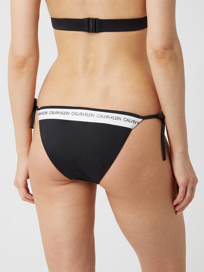 Kup online Calvin Klein Underwear Figi bikini z bocznym wiązaniem czarny