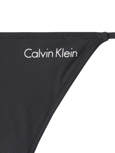 Kup online Calvin Klein Underwear Figi bikini z wiązaniem czarny