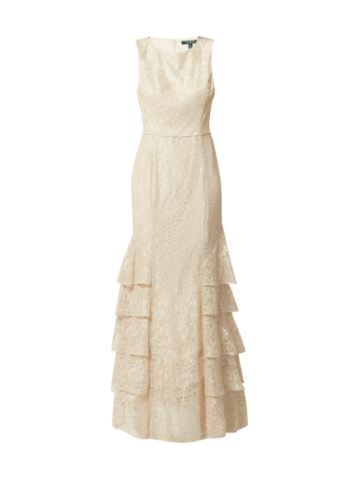 Lauren Ralph Lauren Abendkleid Aus Floraler Spitze Rose Online Kaufen