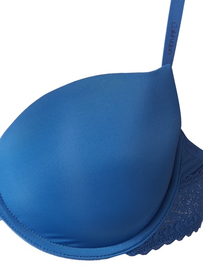 Calvin Klein Underwear B Gel Bh Mit Vorgeformten Cups Und Spitze Blau