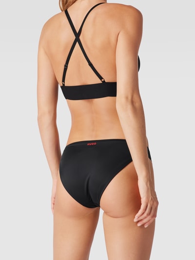 HUGO Bikini Hose Mit Label Print Modell Classic Pure Black Online