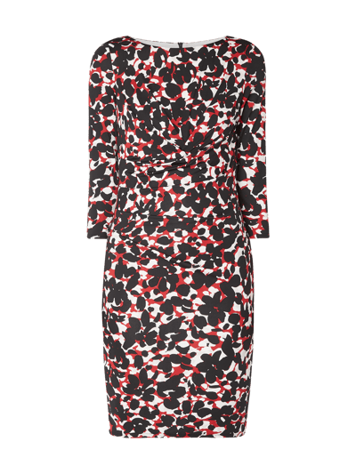 Montego Kleid Mit Abstraktem Muster Rot Online Kaufen