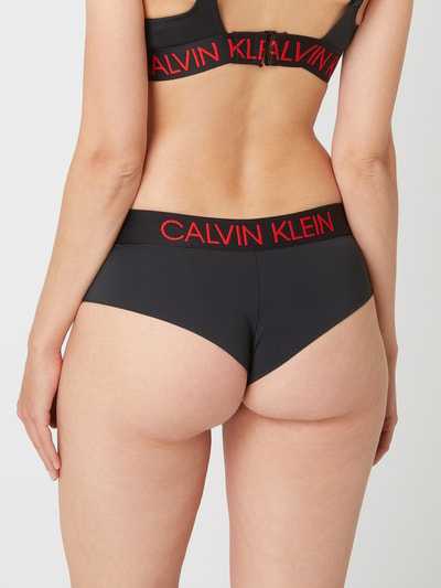 Calvin Klein Underwear Plus PLUS SIZE Bikini Slip Mit Logo Bund Black