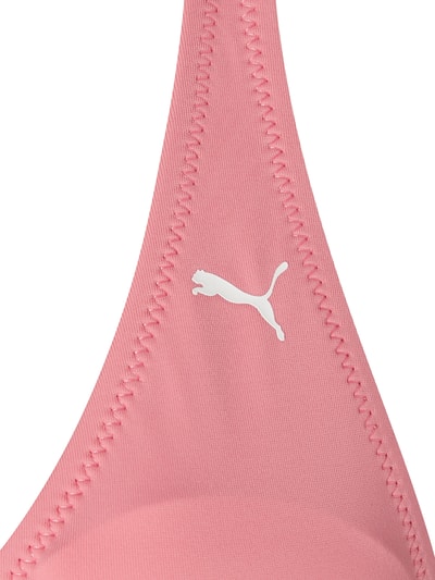 Puma Bikini Oberteil Mit Neckholder Wattiert Hellrosa Online Kaufen