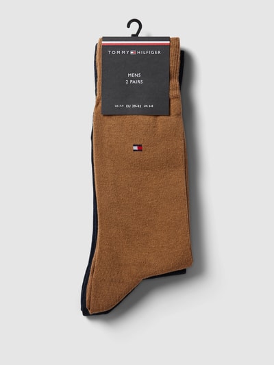 Tommy Hilfiger Socken Mit Label Details Im 2er Pack Beige Online Kaufen