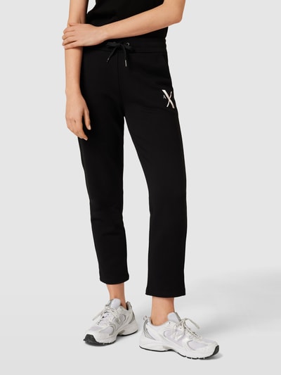 ARMANI EXCHANGE Sweatpants Mit Label Stitching Black Online Kaufen