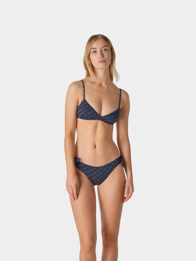 Stella Mc Cartney Bikini Oberteil Mit Allover Muster Blau Online Kaufen