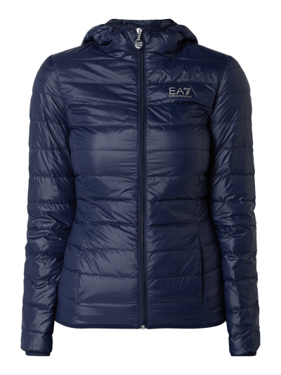 Ea Emporio Armani Light Daunenjacke Mit Kapuze Marine Online Kaufen