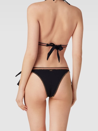 Banana Moon Bikini Slip Mit Strukturmuster Modell Sima Black Online