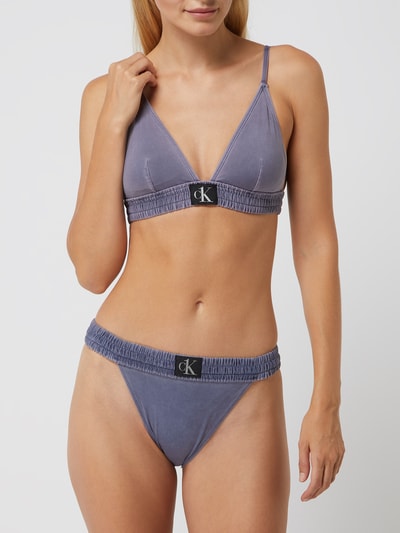 Calvin Klein Underwear Bikini Oberteil In Triangel Form Jeansblau