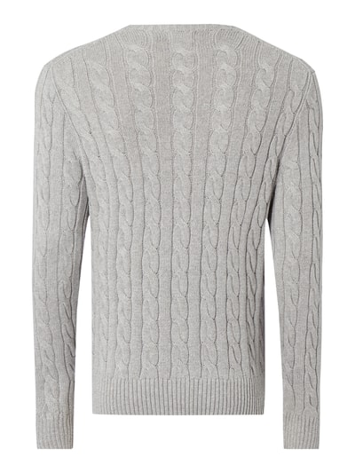 Polo Ralph Lauren Pullover Mit Zopfmuster Tuerkis Online Kaufen