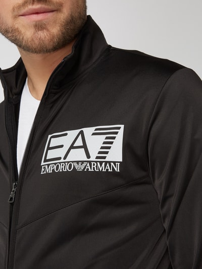 Ea Emporio Armani Trainingsjacke Mit Logo Prints Black Online Kaufen