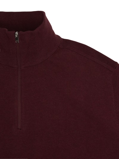 Selected Homme Troyer Aus Baumwolle Modell Berg Bordeaux Melange