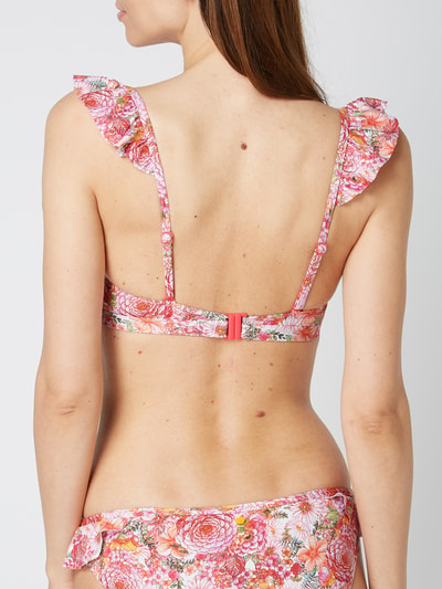 Esprit Bikini Oberteil Mit Floralem Muster Pink Online Kaufen