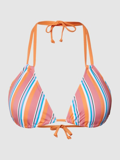 Skiny Bikini Oberteil Mit Vichy Karos Orange Online Kaufen