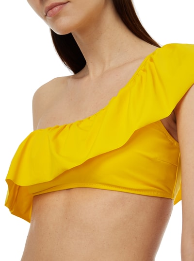 Vero Moda Bikini Oberteil Mit One Shoulder Tr Ger Gelb Online Kaufen