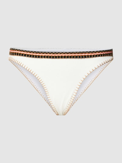 Banana Moon Bikini Slip Mit Strukturmuster Modell WINA Offwhite