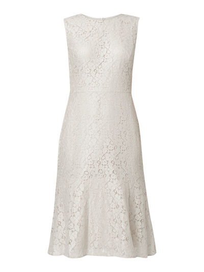 Lauren Ralph Lauren Cocktailkleid Aus Floraler Spitze Silber Online