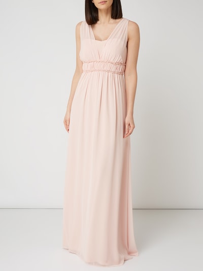 Jake S Cocktail Abendkleid Aus Chiffon Altrosa Online Kaufen