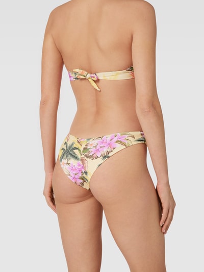 Banana Moon Bikini Slip Mit Floralem Muster Modell Tupa Hellgelb