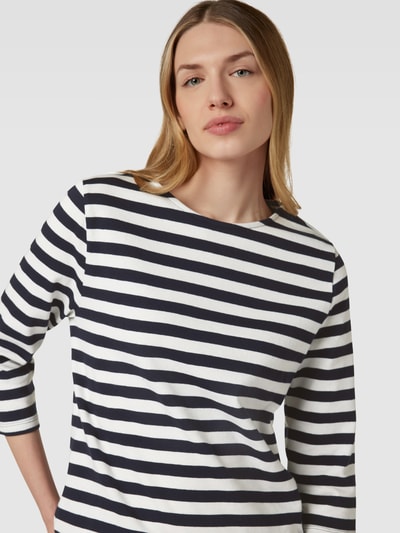 Christian Berg Woman Longsleeve Mit Streifenmuster Dunkelblau Online