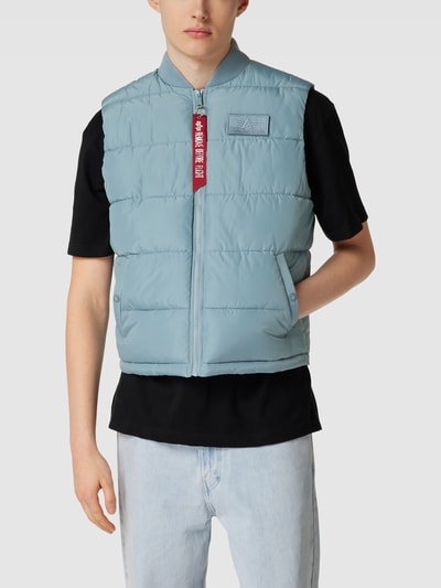 Kup Online Alpha Industries Kamizelka Pikowana Z Detalem Z Logo