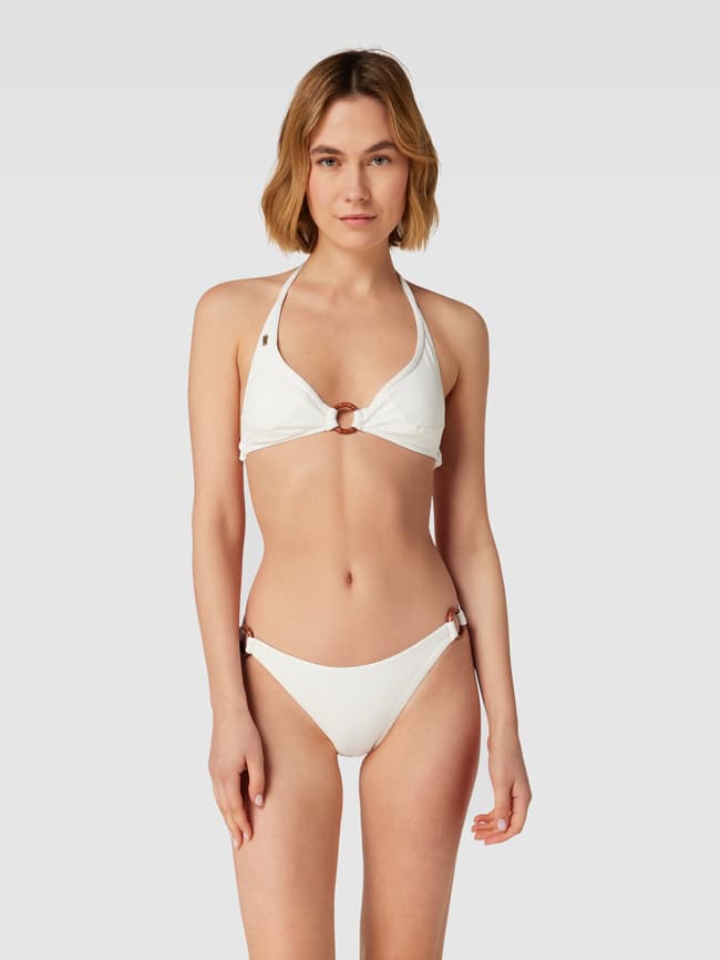 Banana Moon Bikini Oberteil Mit Strukturmuster Modell Minew Offwhite