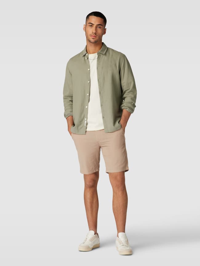 Jack Jones Bermudas Mit Stoffg Rtel Beige Online Kaufen