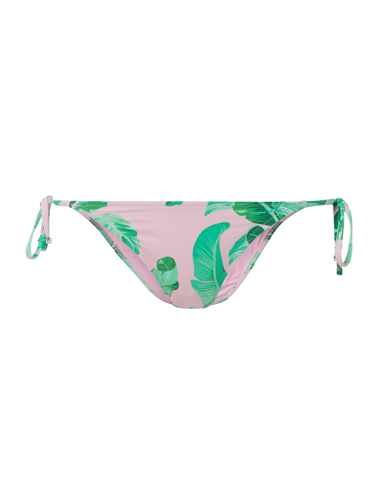 Guess Bikini Slip Zum Binden Mit Allover Muster Rosa Online Kaufen