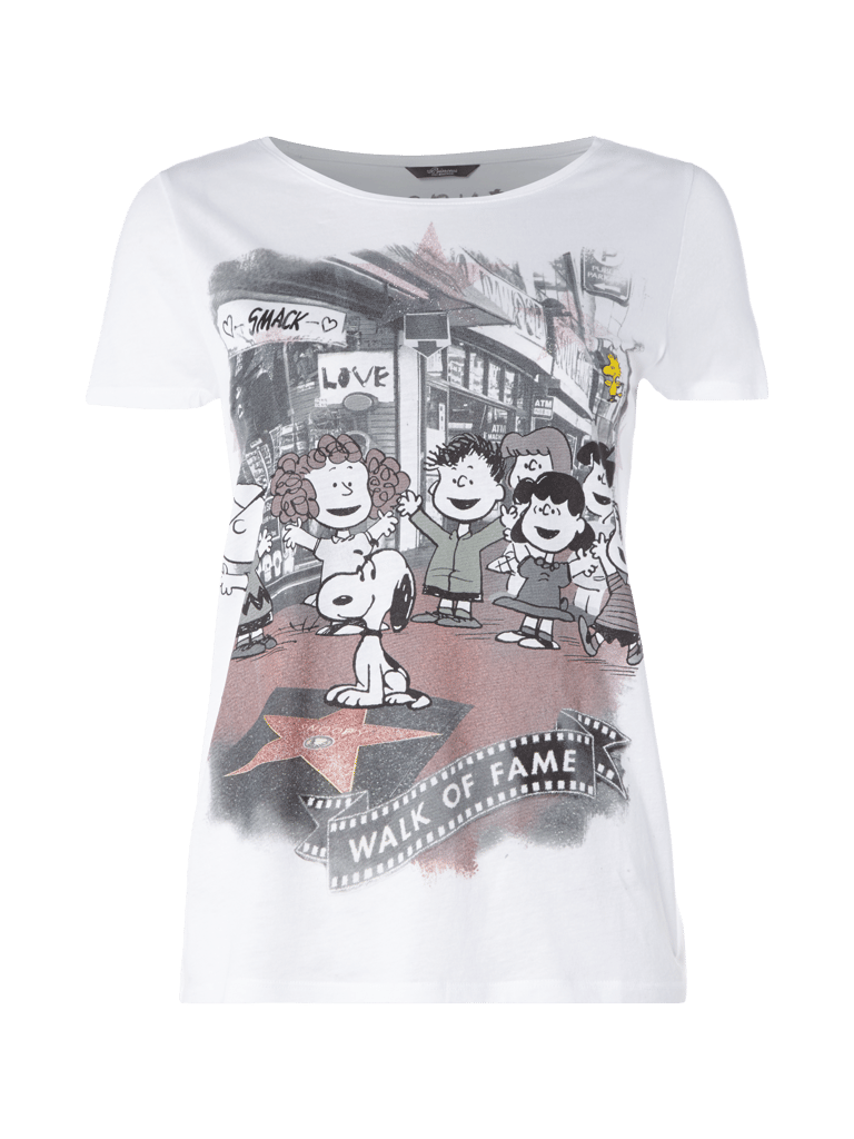 Princess Goes Hollywood T Shirt mit Snoopy Print weiß online kaufen